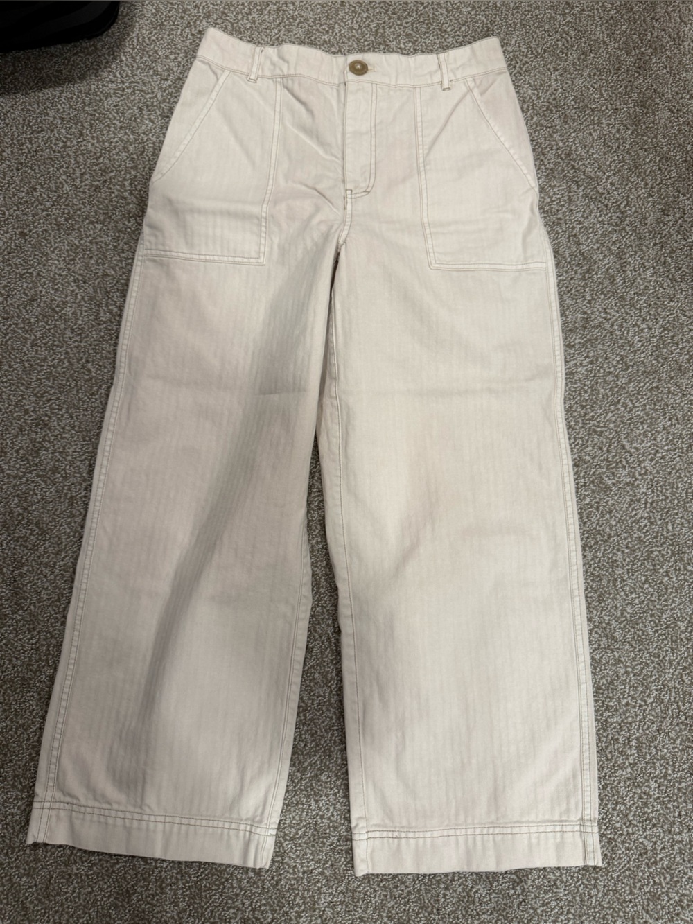 Free People high rise wide leg pants